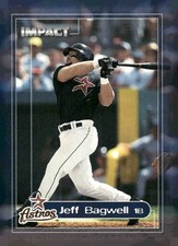 2000 Fleer Impact #6 Jeff Bagwell