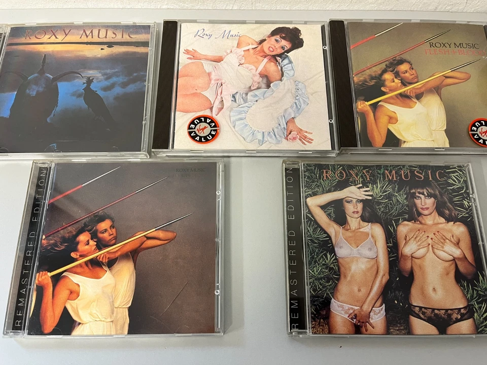 Roxy Music - 5 CD Lot/Paket/Konvolut: Flesh&Blood(x2),Avalon,Country Life,Same - Bild 2 von 3