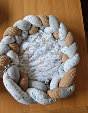Nestchen f&uuml;r Babys mit geflochtener Umrandung, Totsy Baby, ca 60cm x 30cm