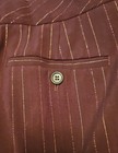 The Limited Cassidy Fit Maroon Women's Pants with Metallic Pinstripes / Size 8 — photo 3