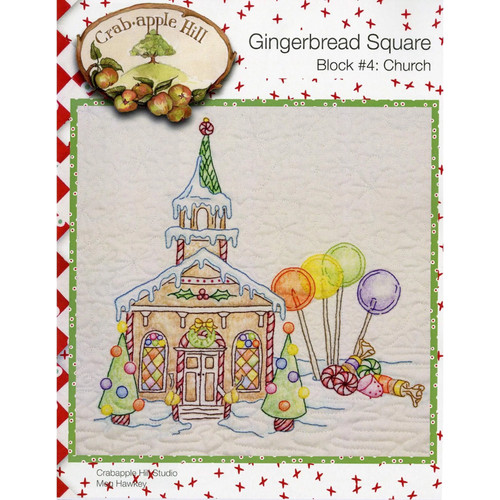 Crabapple Hill Studio - Gingerbread Square Block Of The Month Block Complete Set - Picture 5 of 10