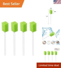 250 Count Sterile Disposable Oral Swabsticks - Perfect for Mouth and Gum Care