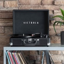 Victrola VSC-550BT-BK 3-Speed Stereo Turntable - Black