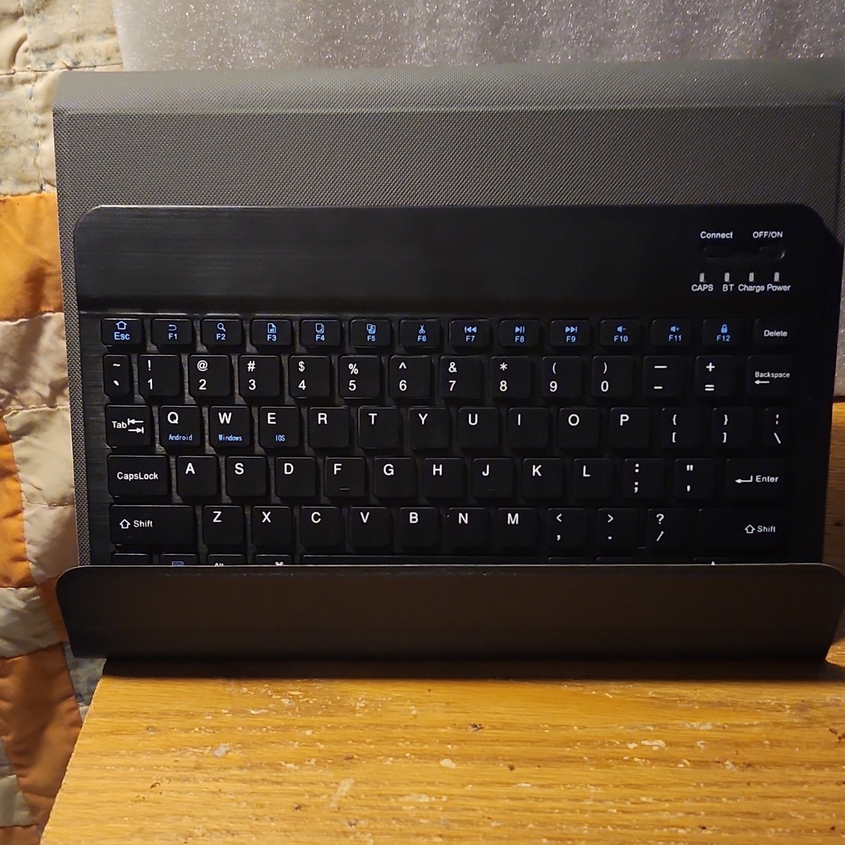 Keyboard Cover Folio Case with Detachable Bluetooth Keyboard for S 