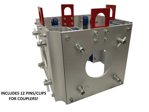 12” Square Box Truss Ground Support Sleeve Block Fits Global F34 GT-BLOCK