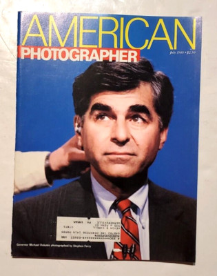 American Photographer Magazine - July 1988 Issue (1988 Election)