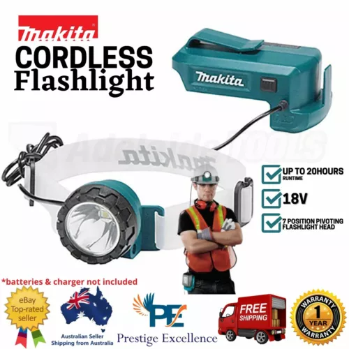 Headlight Torch Rechargeable Flashlight Headlamp Tactical Camping Head Light 18V