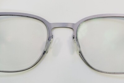 ZERO G TITANIUM EYEGLASSES FRAME JEFFERSON 49-20 NAVY BLUE-SILVER