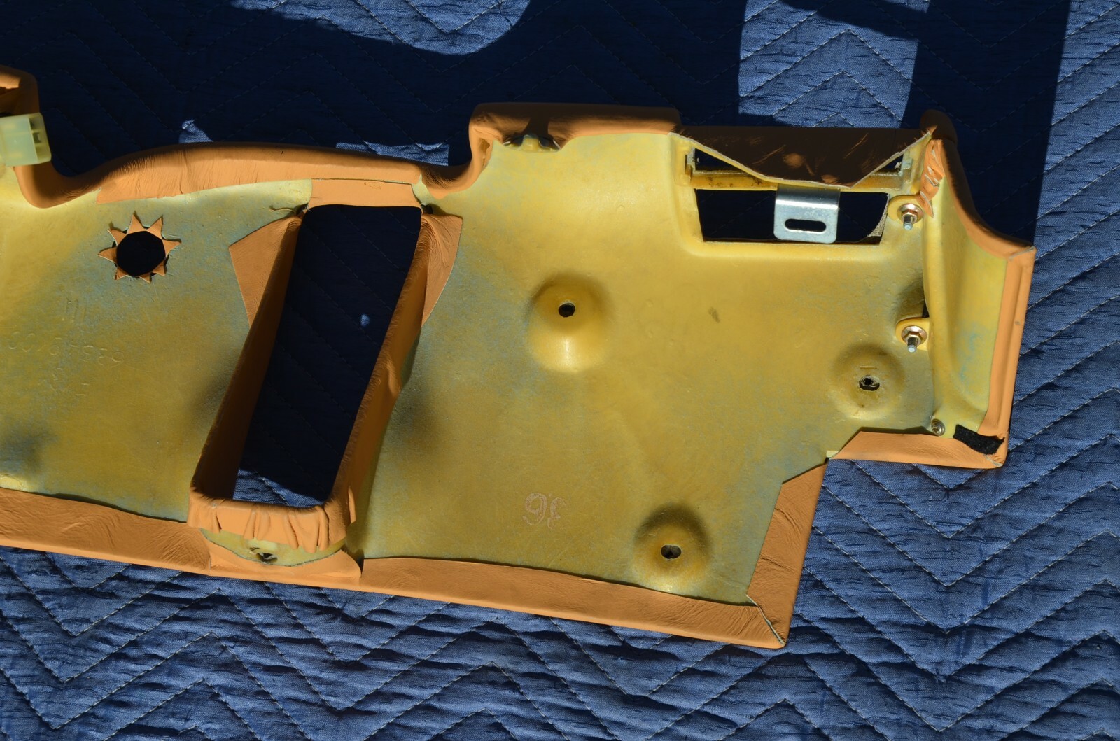 Ferrari 360 Modena Interior Lower Dashboard Dash Board Panel Beige-Tan LH OEM
