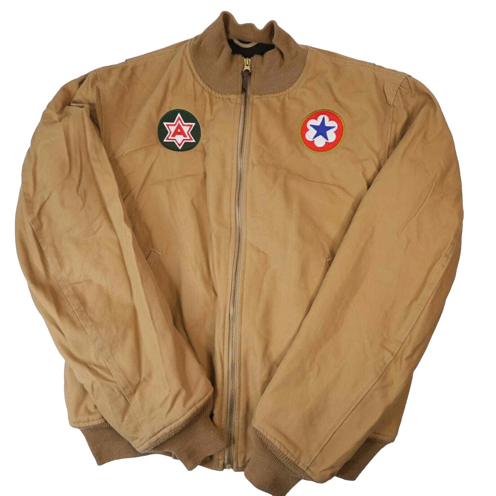 Мужская военная куртка Cockpit USA коричневые пальто, куртки и жилеты