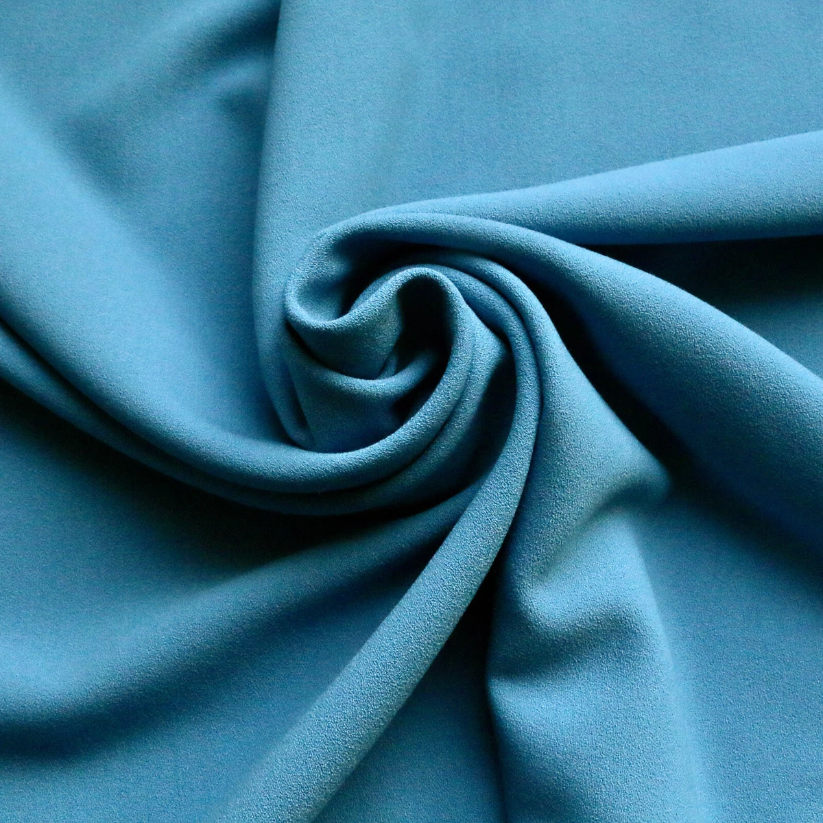 Double Crepe fabric Stretchy Viscose blend Pink blue mint black