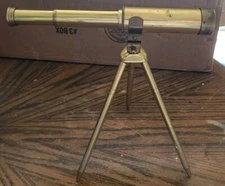 Vintage Brass Simmons 25x30mm Spyglass Telescope Monocular Pirate Scope Japan
