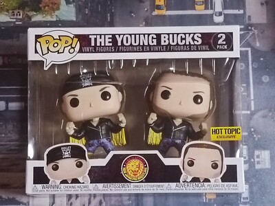 The Young Bucks Hot Topic Exclusive AEW NJPW Matt and Nick Jackson Funko