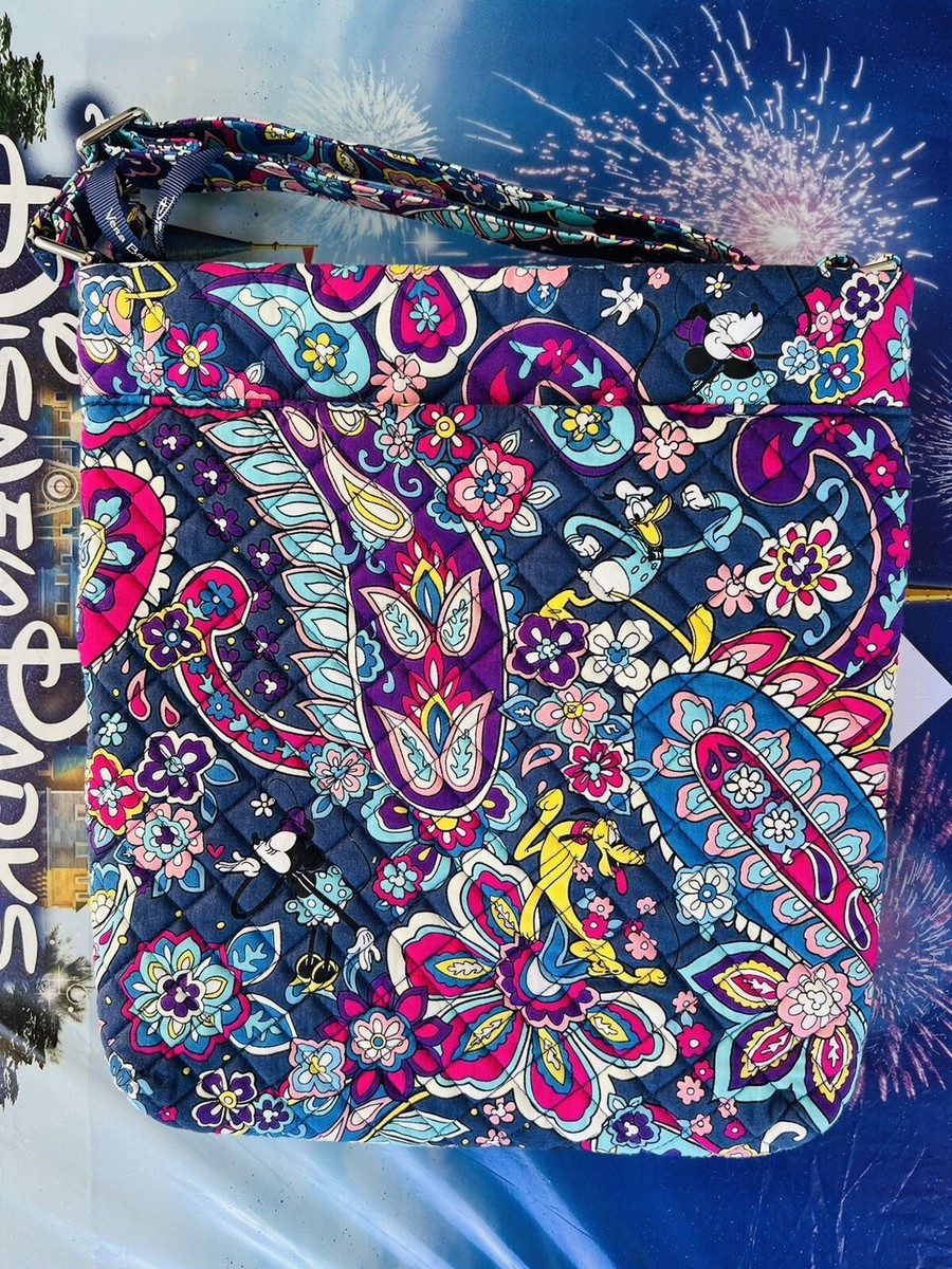 Disney Vera Bradley Triple Zip Hipster Purse Sensational Six