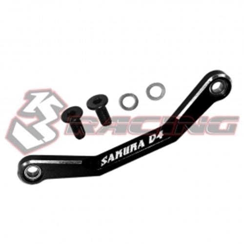 Puente de dirección de aluminio 3RACING SAK-D4819B/V2 1/10 RC D4 AWD RWD Drift Car - Imagen 4 de 4