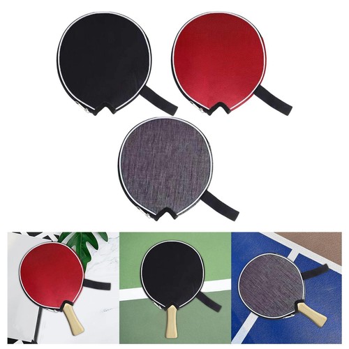 Table Tennis Racket Cover Table Tennis Paddle Case Multifunction Large