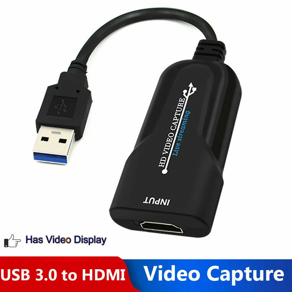 USB 3.0 to HDMI 1080P Video Capture Card 60fps For Live Streaming HDTV | eBay