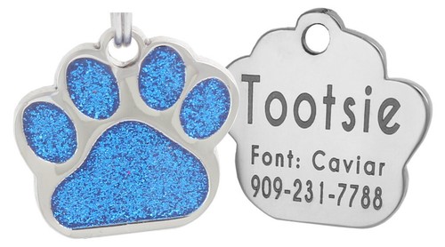 Personalisiertes Haustierausweis-Etikett, Hunde-Tag, Katzen-Tag, maßgeschneidertes Katzen-Tag, leicht zu lesen, Haustier-Tag - Bild 5 von 30
