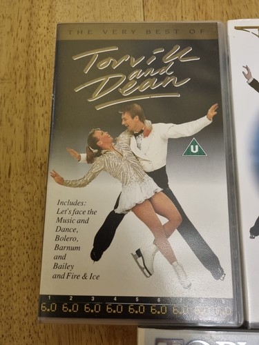 BUNDLE OF 3 Torvill & Dean - VHS TAPES FACE THE MUSIC THE STORY SO FAR VERY BEST - Picture 2 of 14