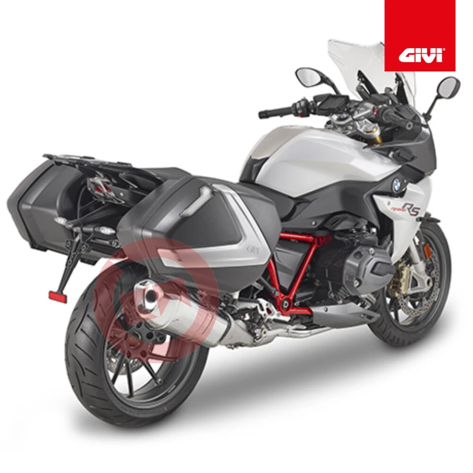 VALIGIE LATERALI GIVI V37NT + TELAIO PLX528 SUZUKI DL 1000 V-STROM 2002-2011 - Immagine 3 di 4