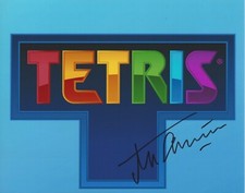 TETRIS GAME CREATOR ALEXEY PAJITNOV SIGNED AUTHENTIC 8x10 PHOTO w/COA NINTENDO