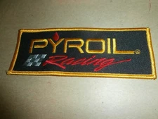  Embroidered Pyroil  Racing Patch 