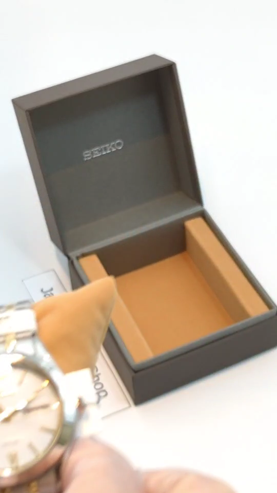 SEIKO SPIRIT SBPX085 White Solar Sapphireglass Men's Watch New in