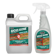 Moss killer Moss Gone 2.5 Litres with 750ml Spray, Fast Acting, One Chem