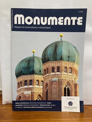 Monumente Magazin für Denkmalkultur in Deutschland Nr. 5 Oktober 2015