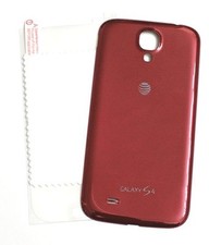 OEM Samsung Galaxy S4 IV i337 Back Cover Battery Door "Att Red Aurora"  S/P US