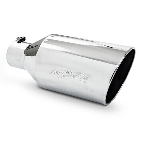 MBRP T5128 for Universal Tip 8in O.D. Rolled End 4in Inlet 18in Length T304 - Picture 2 of 12