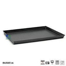 TEGLIA TEGAME LASAGNERA SFORNATUTTO IN FERRO BLU-SVASATA Cm. 40x30x3 h PIZZA