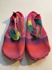 Childrens Place girls size 1 Multi Color water shoes