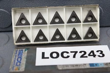 SECO TCMT16T308-F2 CARBIDE MILLING INSERT PACK OF 10 TCMT LOC7243