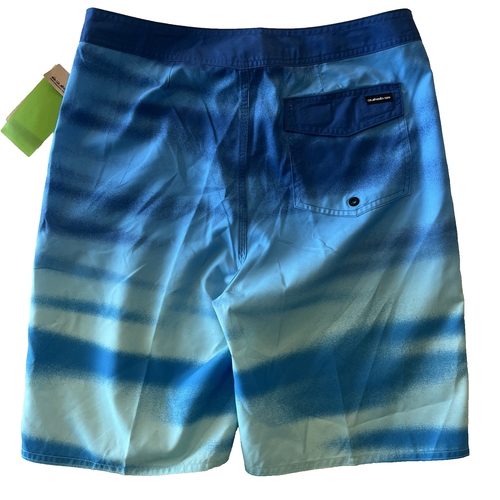 Quiksilver Boardshorts Swim Youth Boys 30 Everyday Fade Printed Blue - Picture 3 of 3