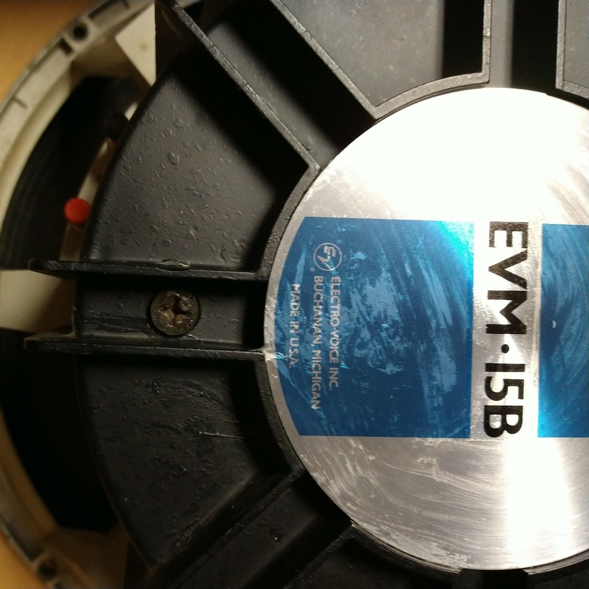 Vintage Electro Voice EVM15B 15” bass speaker 8ohms works