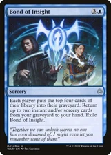 Bond of Insight [War of the Spark] Magic MTG