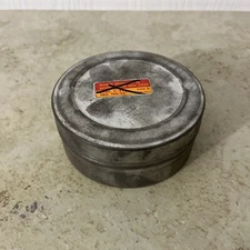 Vintage Eastman Kodak Company Film Canister Metal Tin Can Container Empty