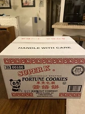 Panda Fortune Cookies **350 Pcs**~in Original Manufacturer Box~Best By 03/2028.