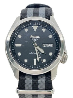 SEIKO 4R36-08L0 Men's Automatic Watch Analog Black Multi