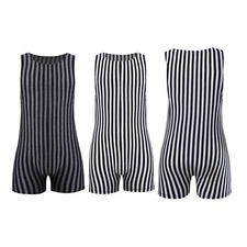 Men Underwear Lifting Bodysuit Sexy Jumpsuit Soft Briefs U Neck Leotard Pouch