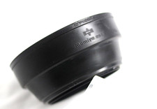 MAMIYA SEKOR 77MM RUBBER COLLAPSIBLE LENSHOOD FOR RB67 M645 CAMERA EXCELLENT