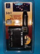 POWER TO GO 3 IN 1 SOCKET MULTIPLIER 12 VOLT AUTO