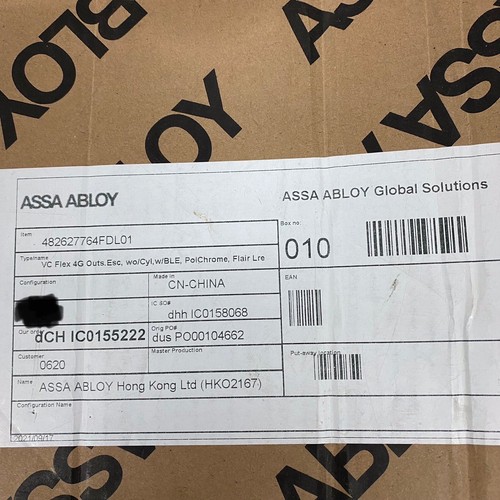 Assa Abloy Vingcard Va Flex 4G Outs. Esc, Wo/Cyl/W/Ble - Picture 9 of 9