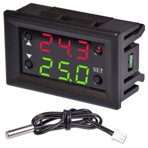 W1220 Digital Thermostat 12V + NTC 