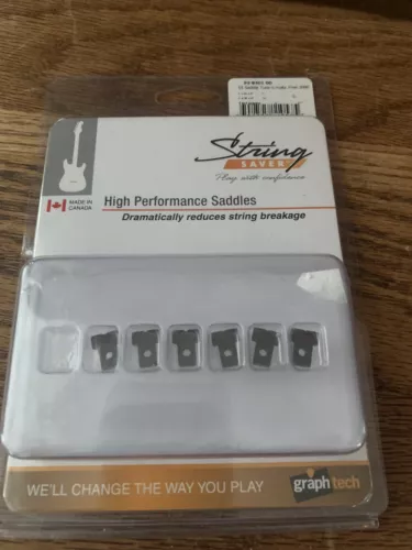 PS-8501-00 Graph Tech String Saver Bridge Saddles for Gibson Guitar - Post- 2000