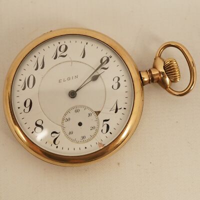 Elgin Grade 337 Wheeler 17Jewel Pocket Watch Works