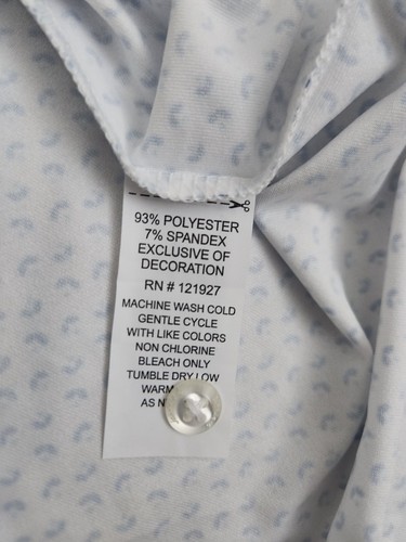 Johnnie-O Performance Keaton Caicos Polo Shirt Men's Size XL New - Picture 9 of 11