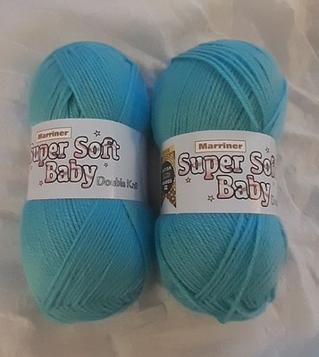 X 100g Super Soft Baby Yarn For Knitting, Crocheting Or Crafting