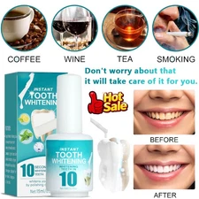 Tooth Paint Instant Whitening Paint for Teeth Teeth Whitening Gel Paint Hot